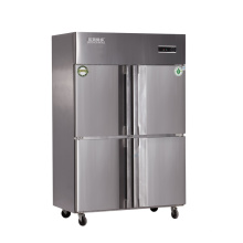 Four Doors Double Compressor Kitchen Refrigerator